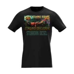 Stubborn Diesel Gold Graphic Tee